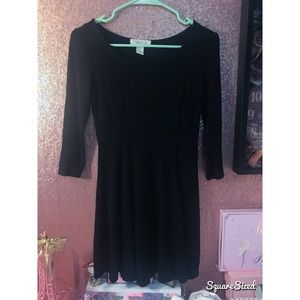 Forever 21 Black Skater Dress